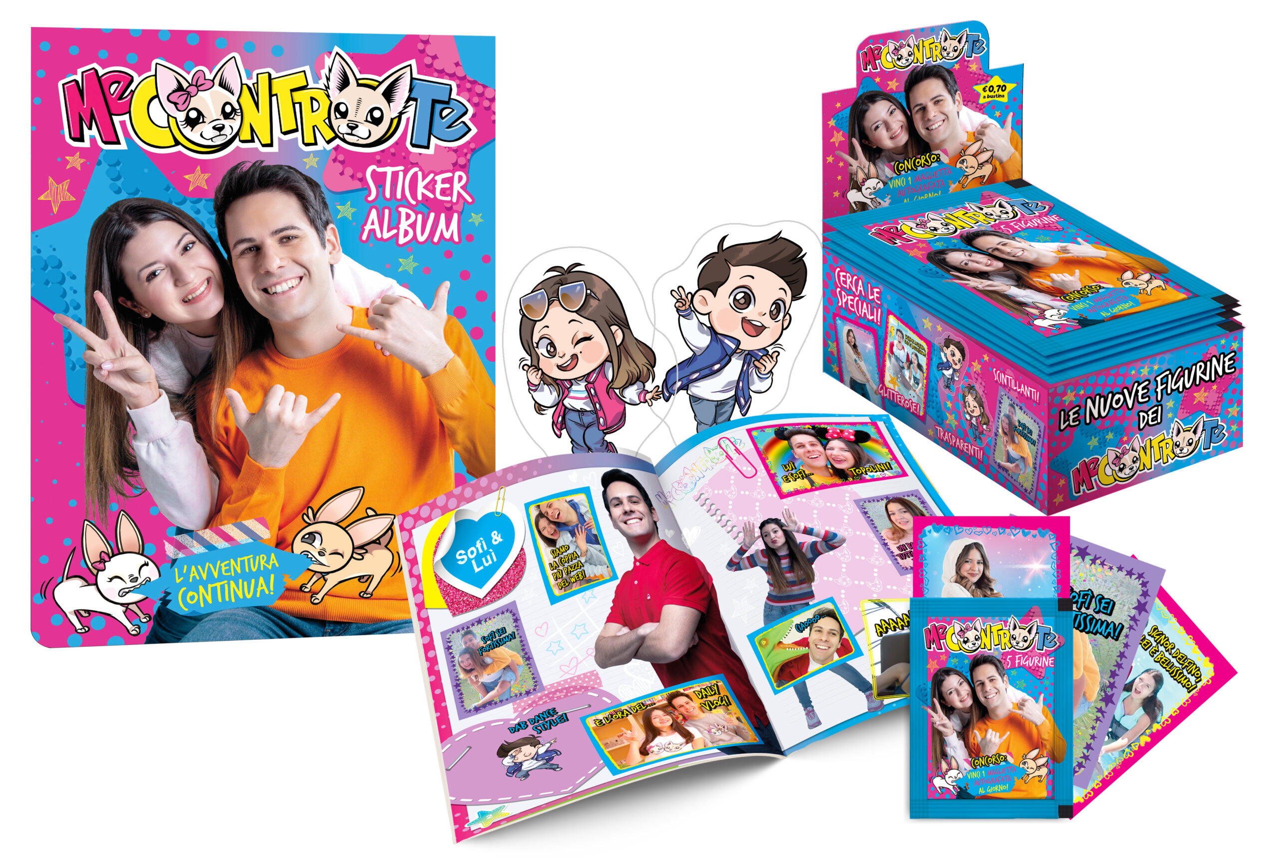 Sticker album MecontroTe – Diramix